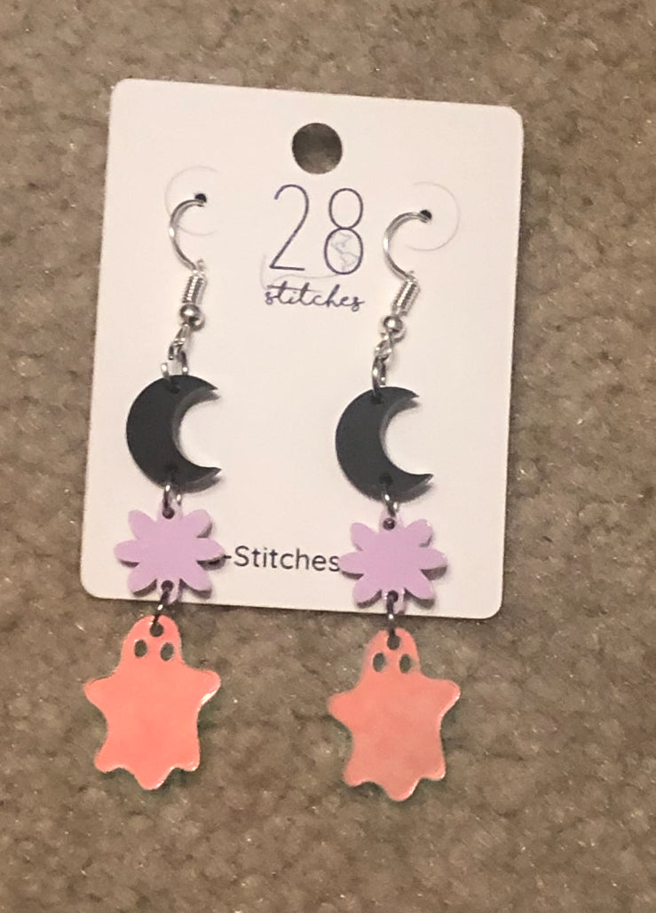 Tiered Halloween Earrings