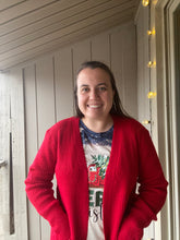 Load image into Gallery viewer, Holly Berry Red Sweater
