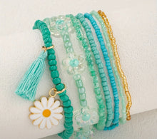 Load image into Gallery viewer, Teal Bracelet Set
