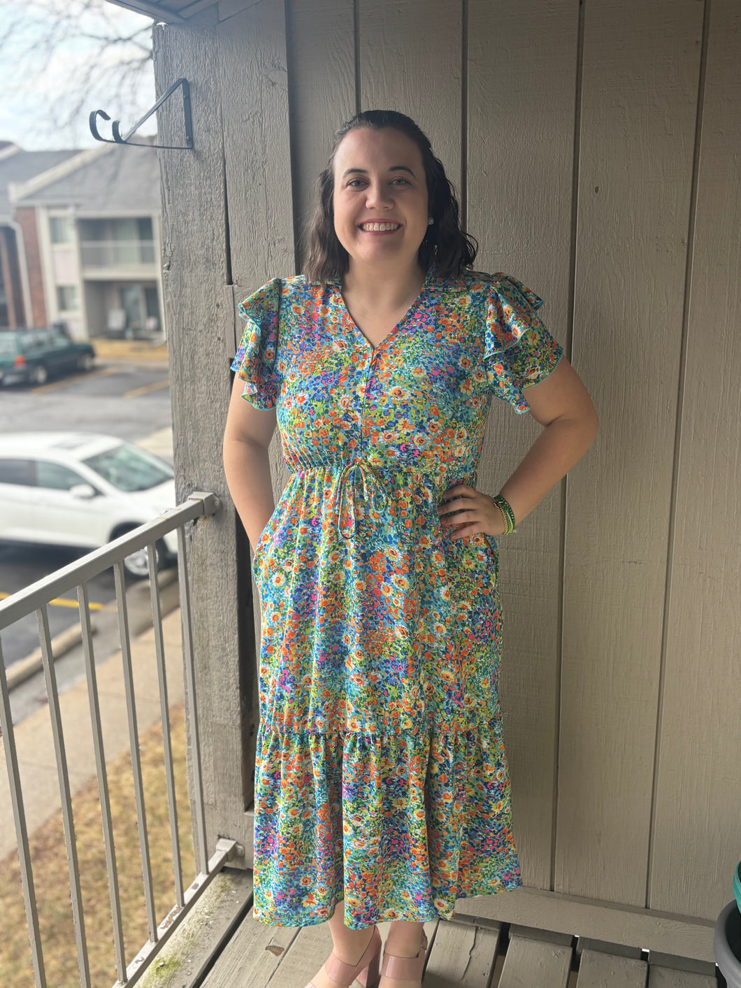 Mosaic Meadow Dress