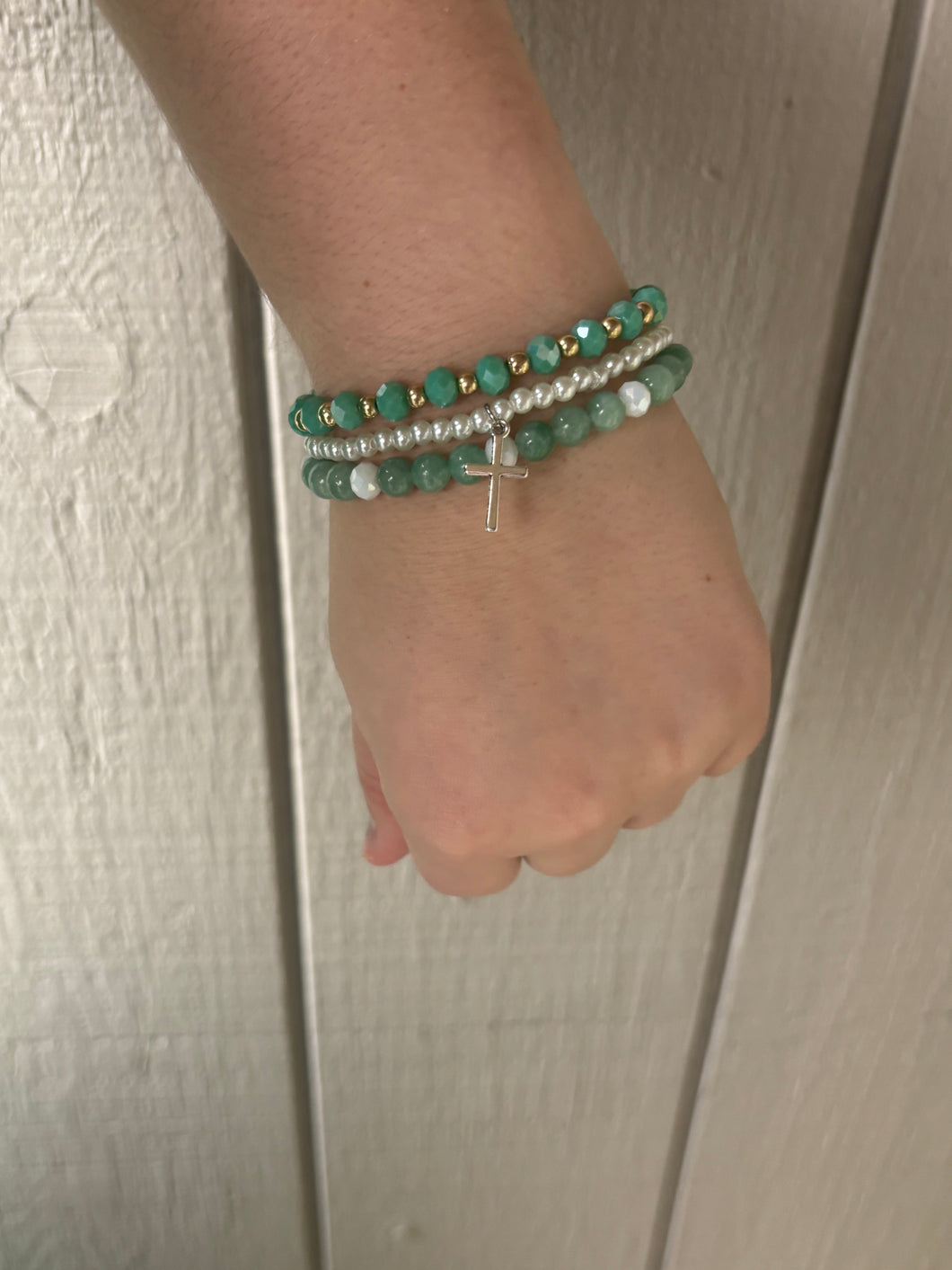 Cross Bracelet Set