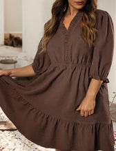 Load image into Gallery viewer, Mocha Muse Dress
