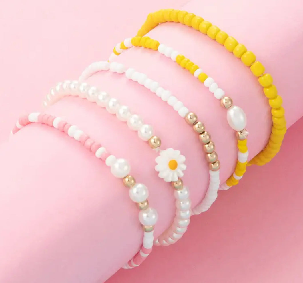 Daisy Days Bracelet Set