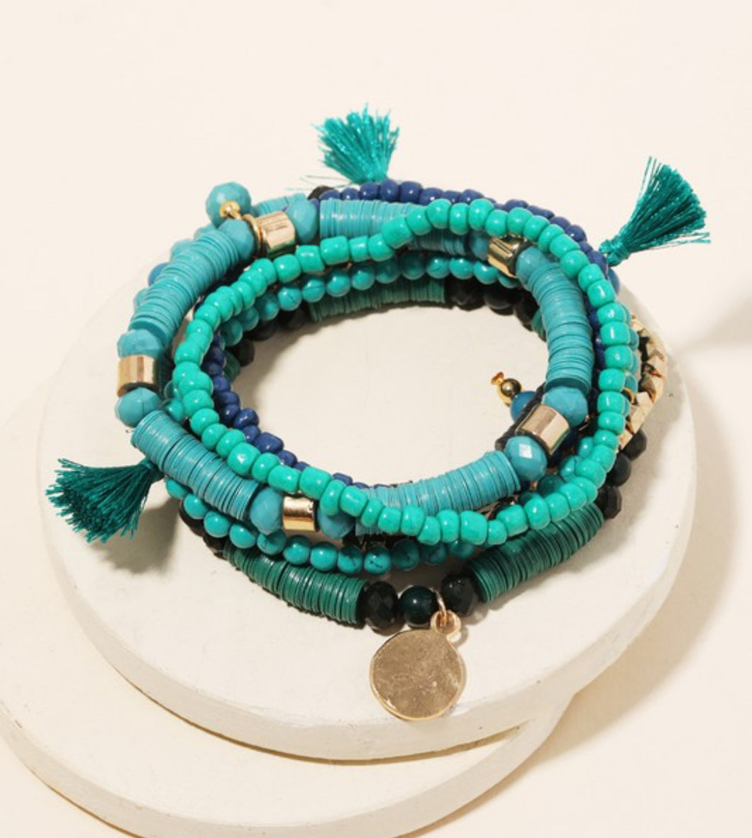 Turquoise Bracelet Set