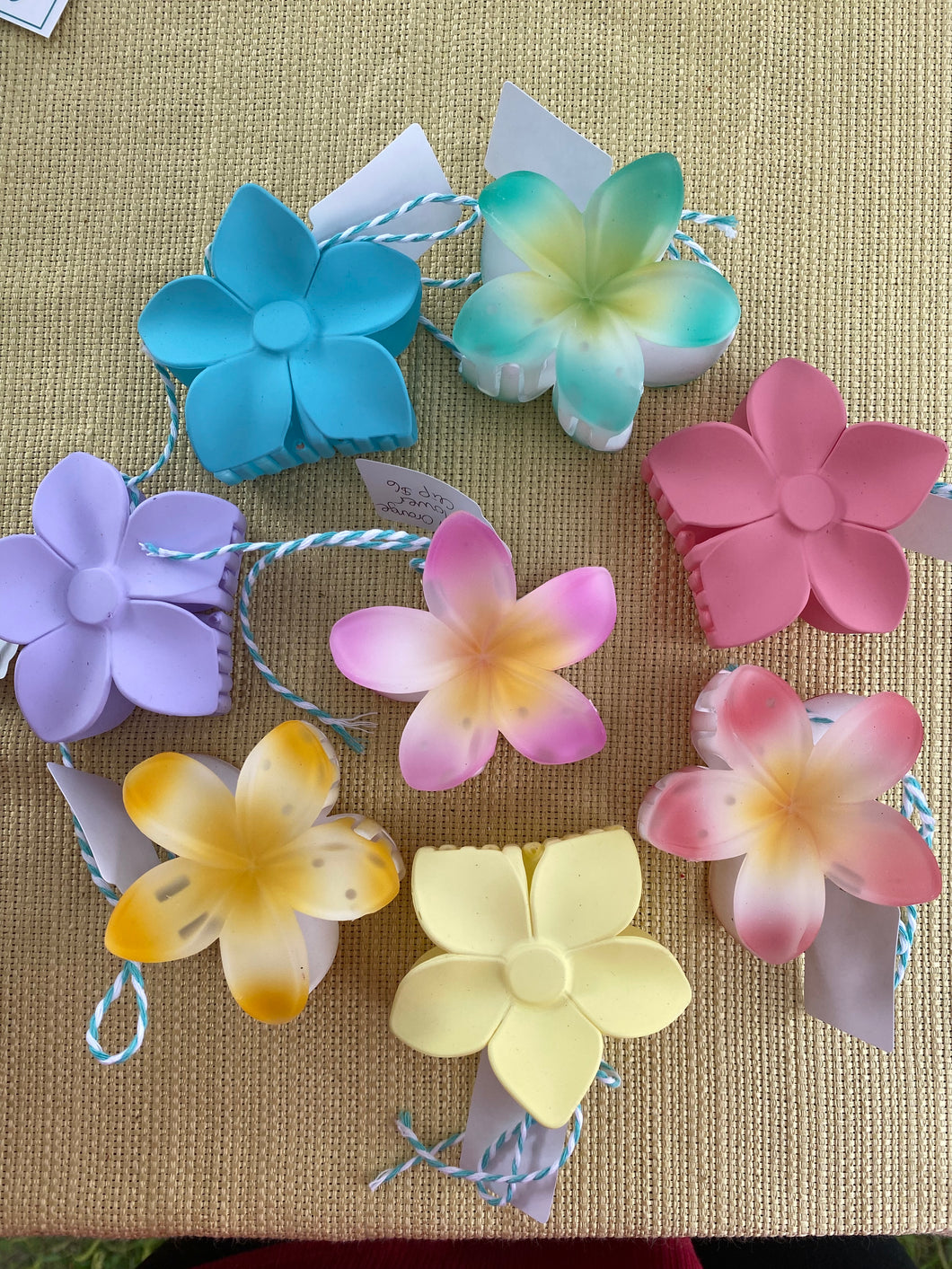 Flower Power Claw Clips