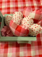 Load image into Gallery viewer, Fabric Hearts- Mixed Bag
